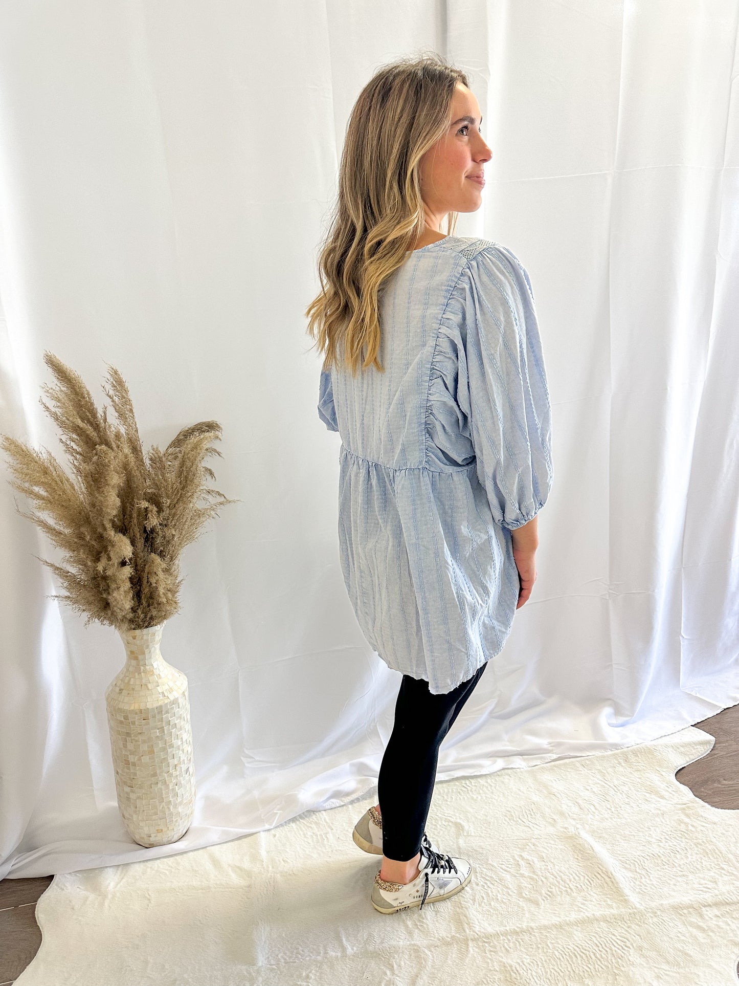 Flowy Sky Top