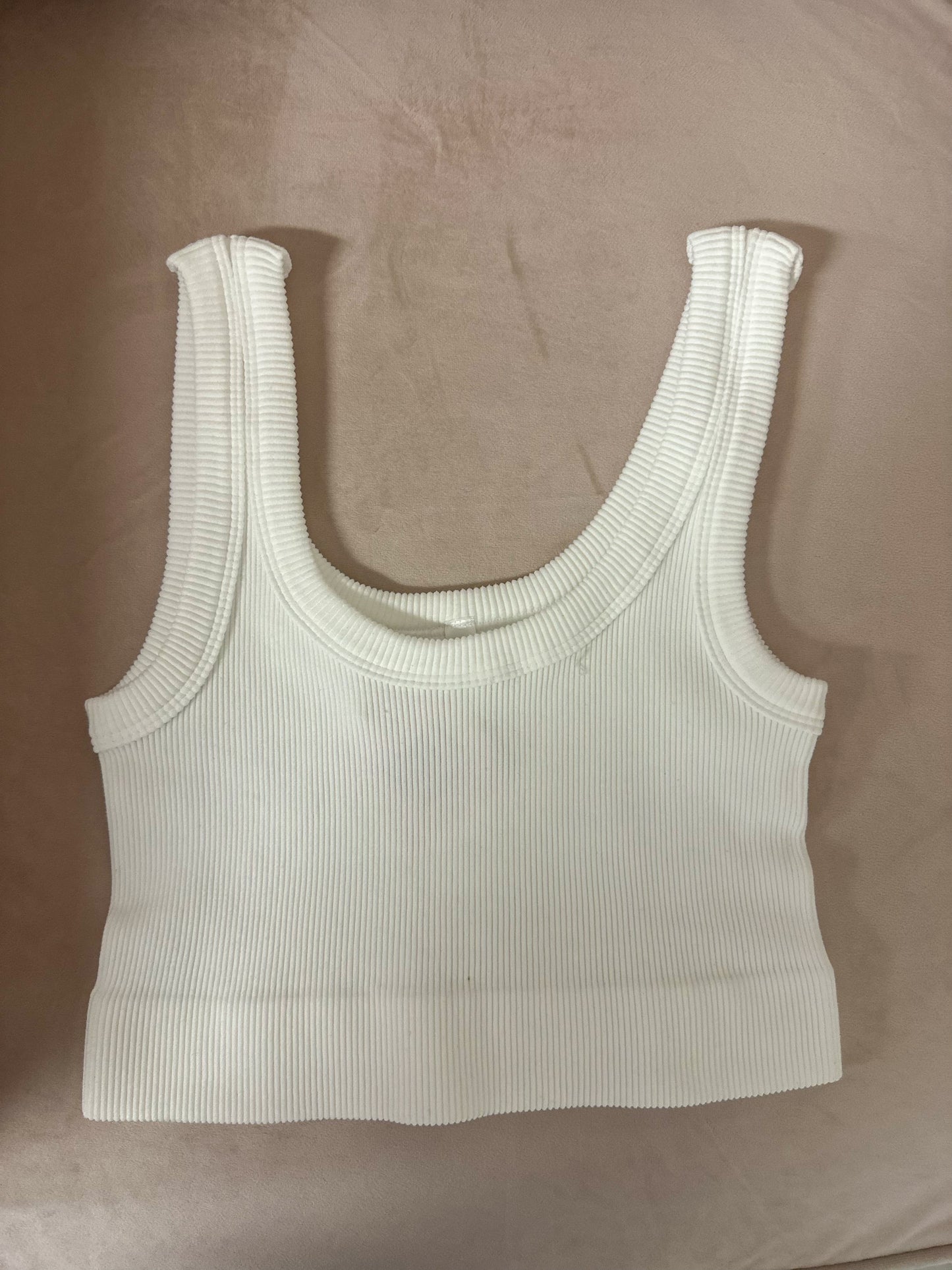 Square Neck Crop Tank