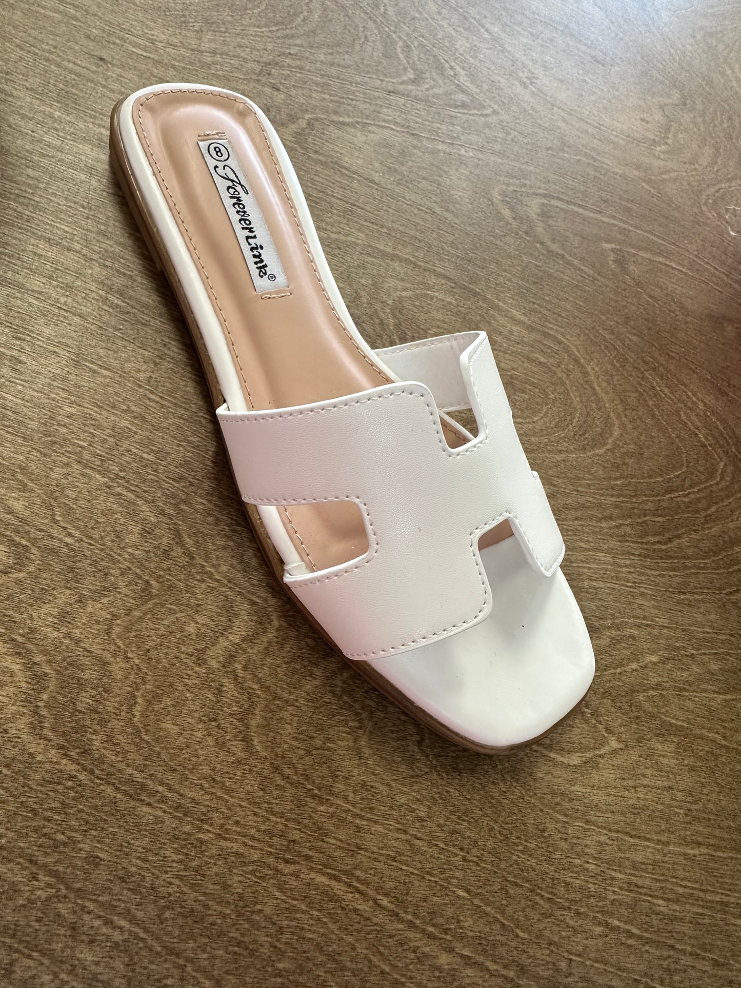 White Sandals